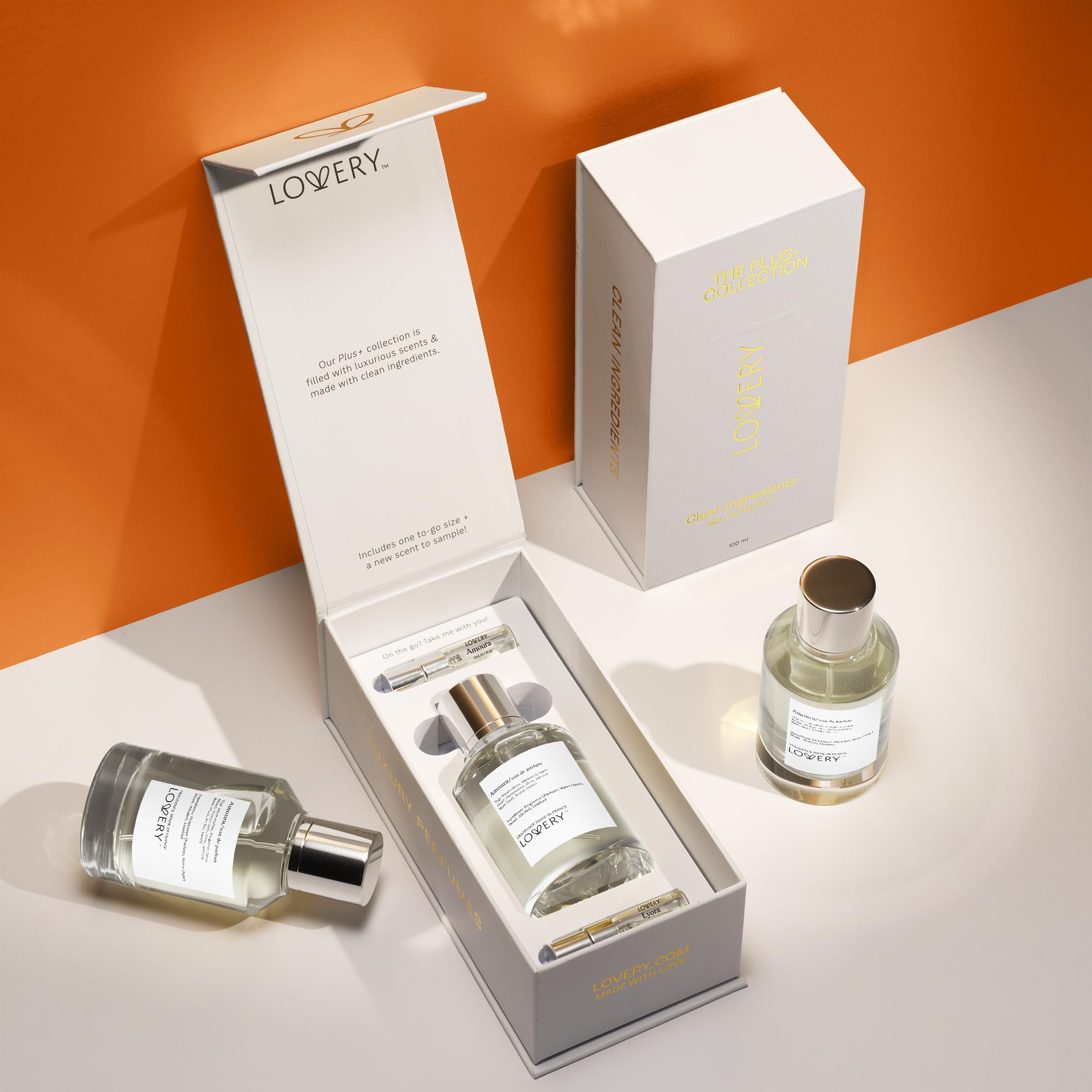 LOVERY Amoura Marshmallow & Floral Eau De Parfume- Pure Infused - Paraben-Free - Vegan - Clean Ingredients Fragrance - Spray 100 ml. - Image 3