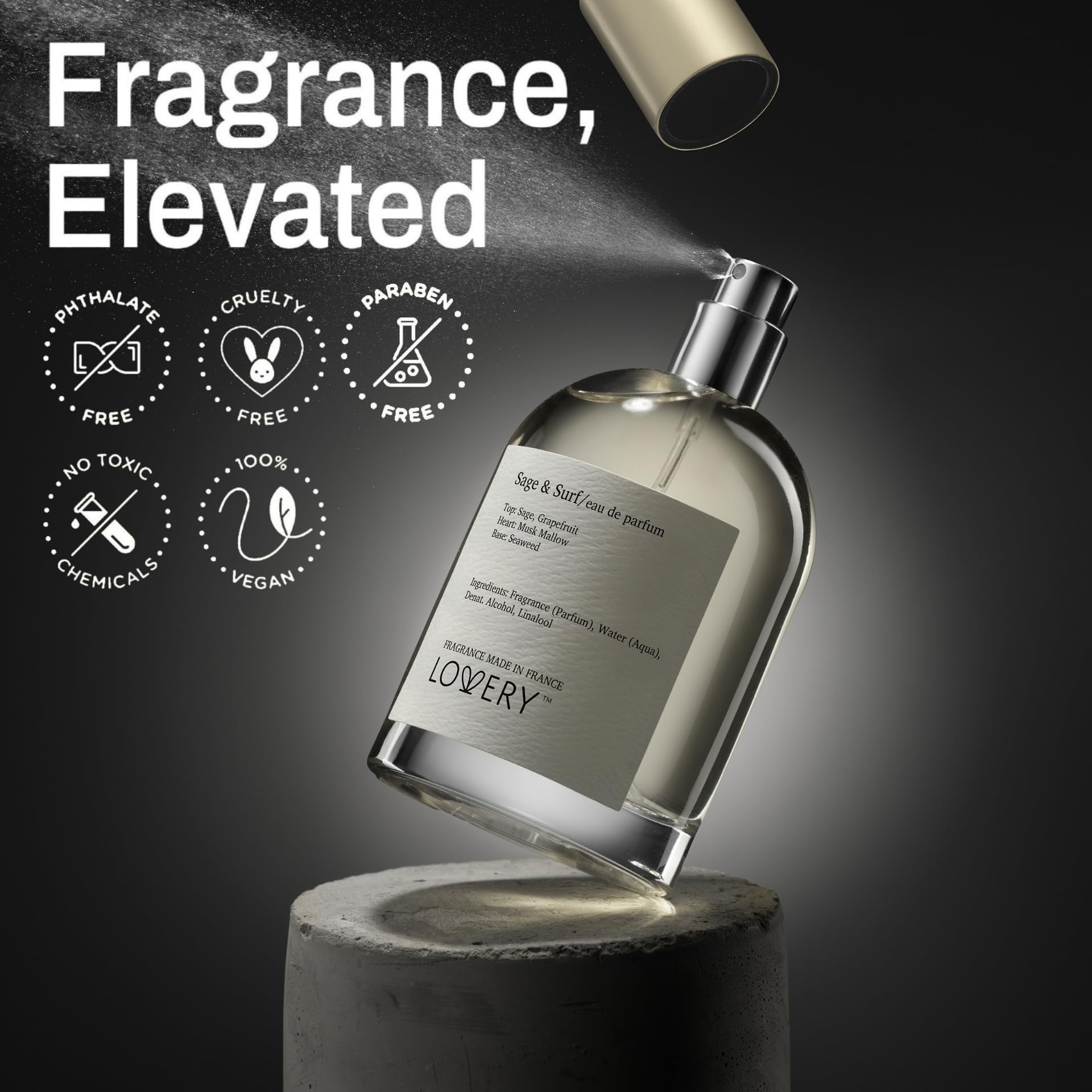 LOVERY Sage and Surf Eau de Parfum - Inspired by J.Malone's Wood Sage & Sea Salt - Image 6