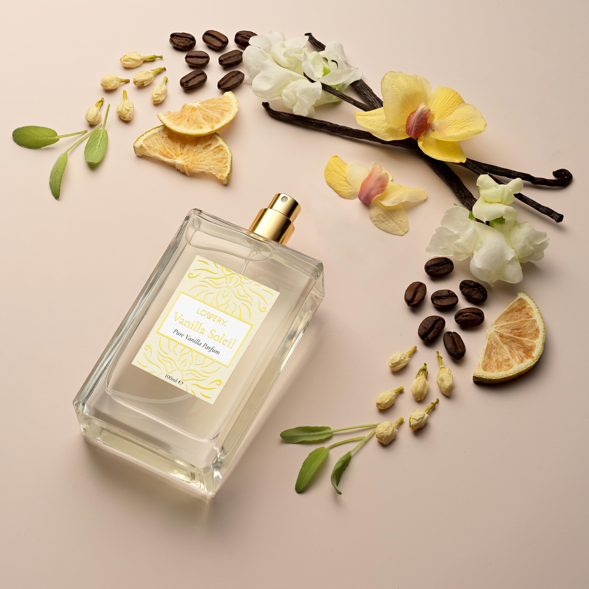 LOVERY Fleur De Vanille & Vanilla soleil Pure Vanilla Perfume for Women, Long Lasting Eau de Parfum with Creamy Tonka Bean & Sweet Vanilla - Vegan, Clean & Natural - Made in France - Image 6