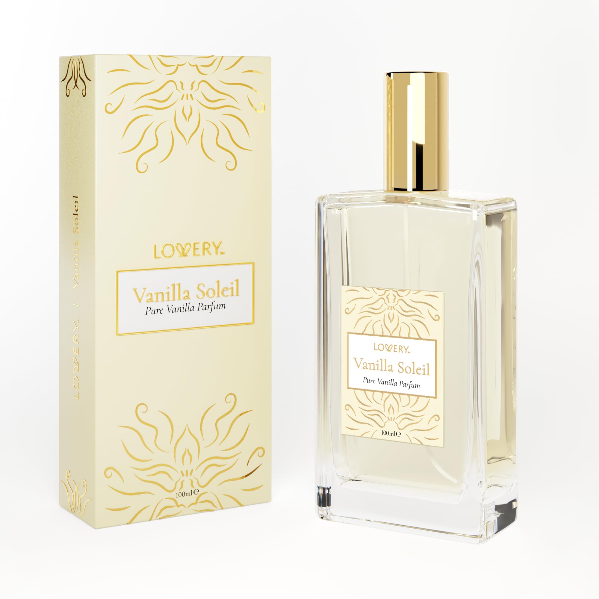 LOVERY Fleur De Vanille & Vanilla soleil Pure Vanilla Perfume for Women, Long Lasting Eau de Parfum with Creamy Tonka Bean & Sweet Vanilla - Vegan, Clean & Natural - Made in France - Image 3