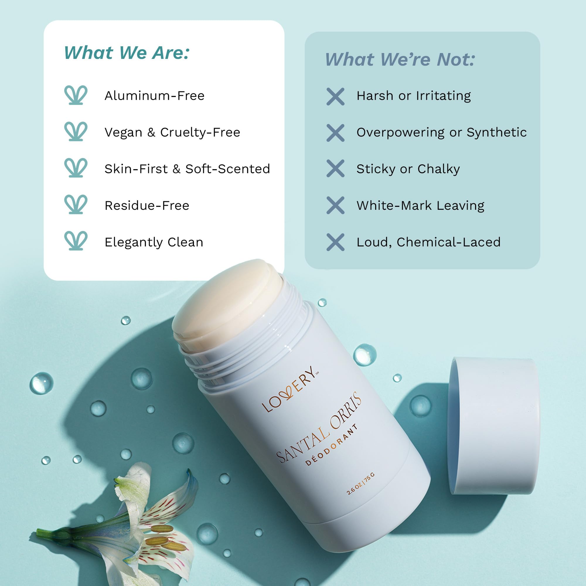 Santal Oris Deodorant – Aluminum-Free with 24-Hour Odor Protection – Santal Oris Scent with Organic Coconut Oil & Shea Butter – Baking Soda Free, Cruelty-Free, Ideal for Sensitive Skin, 2.65 oz - Image 5